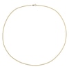 Thumbnail Image 2 of 9ct Yellow Gold Solid  18&quot; Solid Dainty Curb Chain