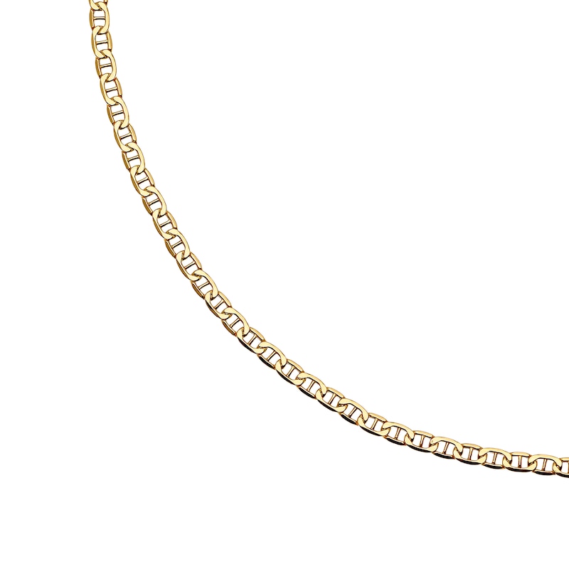 9ct Yellow Gold 20 Inch Anchor Chain