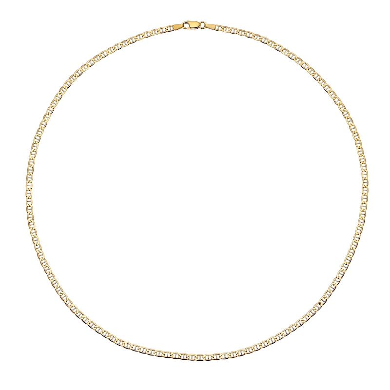 Main Image 2 of 9ct Yellow Gold 20" Anchor Chain
