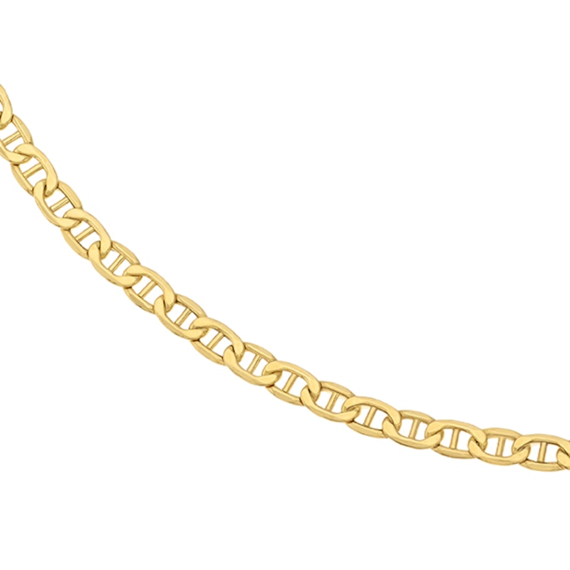 9ct Yellow Gold 22 Inch Hollow Anchor Chain