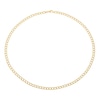 Thumbnail Image 1 of 9ct Yellow Gold 22 Inch Hollow Curb Chain