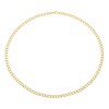 Thumbnail Image 2 of 9ct Yellow Gold 22" Hollow Curb Chain
