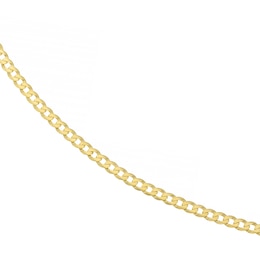 9ct Yellow Gold Solid 24" Curb Chain