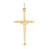 Thumbnail Image 1 of 18ct Yellow Gold Crucifix Pendant (No Chain)