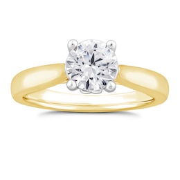 9ct Yellow Gold 1ct Diamond Solitaire Ring