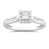 Thumbnail Image 0 of 9ct White Gold 0.33ct Diamond Princess Halo Ring