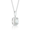 Thumbnail Image 2 of Sterling Silver Diamond & June Pearl Birthstone Pendant