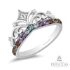 Thumbnail Image 0 of Enchanted Disney Fine Jewellery Diamond Multi-Stone Fancy Ring