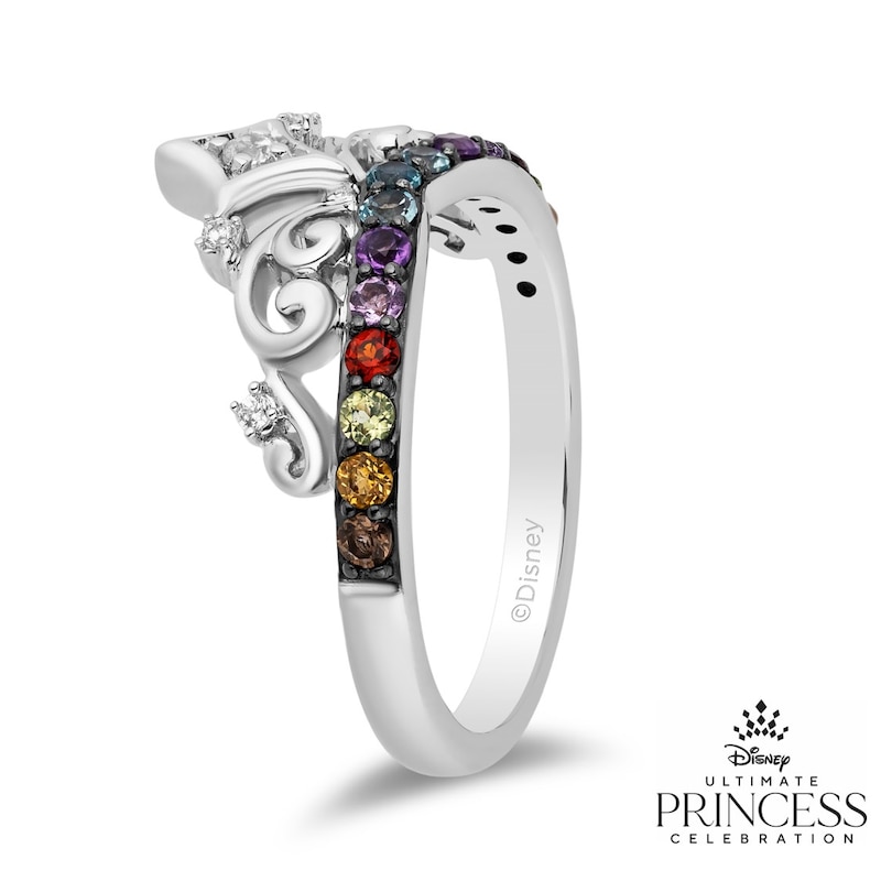 Main Image 2 of Enchanted Disney Fine Jewellery Diamond Multi-Stone Fancy Ring