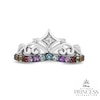 Thumbnail Image 2 of Enchanted Disney Fine Jewellery Diamond Multi-Stone Fancy Ring