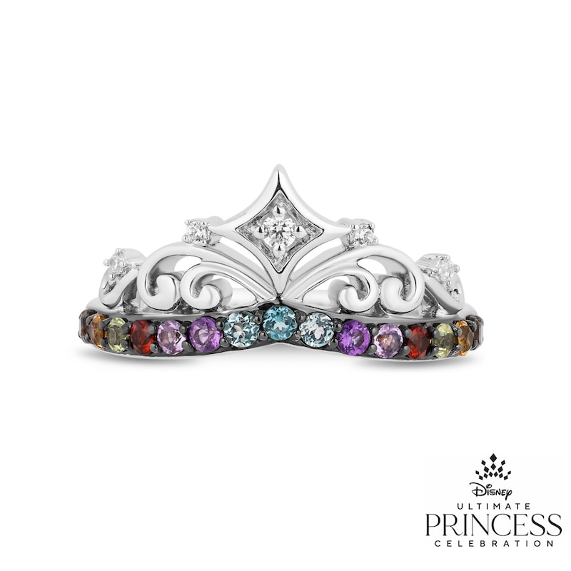 Main Image 3 of Enchanted Disney Fine Jewellery Diamond Multi-Stone Fancy Ring