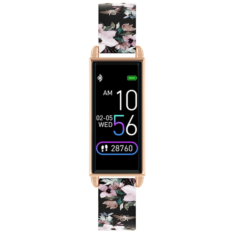Reflex Active Series 2 Floral PU Strap Smart Watch