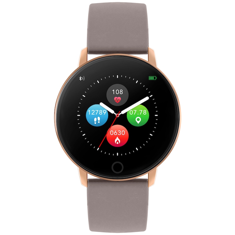 Main Image 1 of Reflex Active Series 5 Taupe Silicone Strap Smart Watch