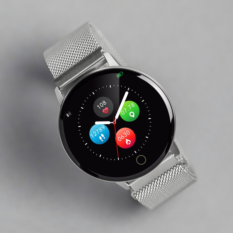 Main Image 4 of Reflex Active Series 5 Stainless Steel Bracelet Smart Watch