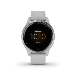 Garmin Venu 2S Ladies' Grey Silicone Strap Smartwatch