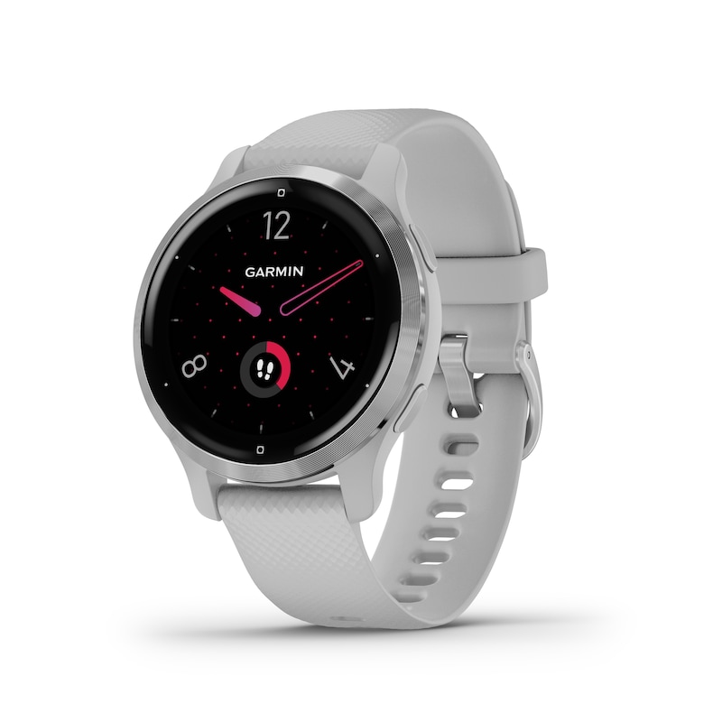 Main Image 2 of Garmin Venu 2S Ladies' Grey Silicone Strap Smartwatch