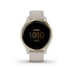 Thumbnail Image 0 of Garmin Venu 2S Ladies' Cream Silicone Strap Smartwatch