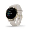 Thumbnail Image 1 of Garmin Venu 2S Ladies' Cream Silicone Strap Smartwatch