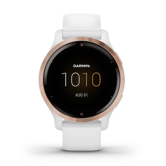 Garmin Venu 2S Ladies White Silicone Strap Smartwatch