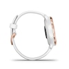 Thumbnail Image 5 of Garmin Venu 2S Ladies' White Silicone Strap Smartwatch