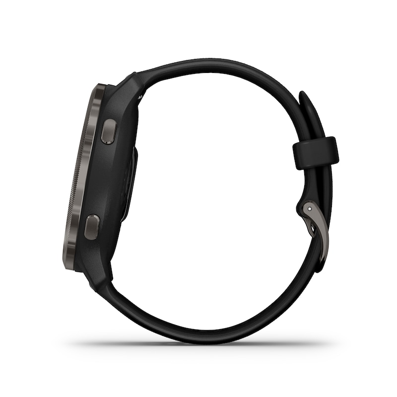 Main Image 2 of Garmin Venu 2 Black Silicone Strap Smartwatch