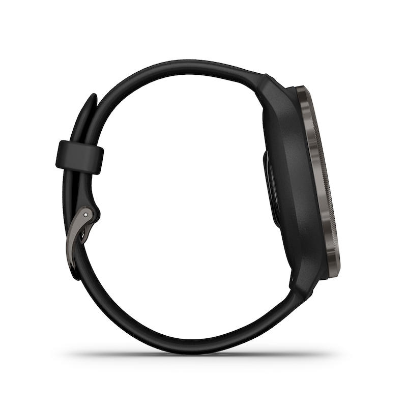 Garmin Venu 2 Black Silicone Strap Smartwatch