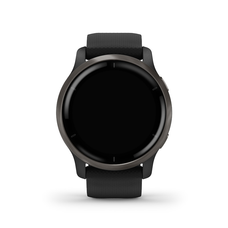 Main Image 6 of Garmin Venu 2 Black Silicone Strap Smartwatch