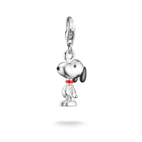 Thomas Sabo x Peanuts Sterling Silver Snoopy Charm Pendant