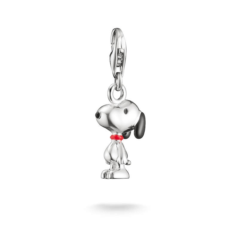 Main Image 1 of Thomas Sabo x Peanuts Sterling Silver Snoopy Charm Pendant
