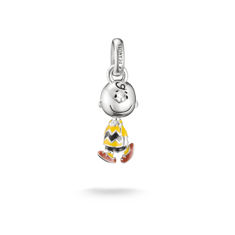 Main Image 1 of Thomas Sabo x Peanuts Sterling Silver Charlie Brown Connect Pendant