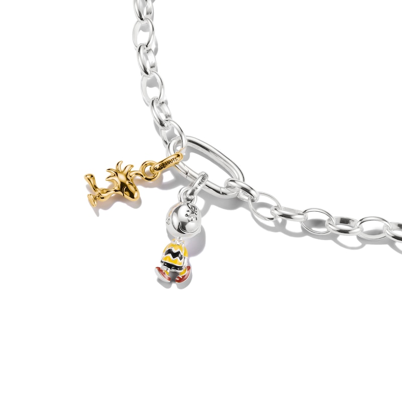 Main Image 2 of Thomas Sabo x Peanuts Sterling Silver Charlie Brown Connect Pendant