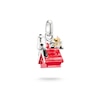Thumbnail Image 1 of Thomas Sabo x Peanuts Sterling Silver Snoopy & 18ct Gold Plated Woodstock Doghouse PendantCharm