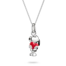 Thomas Sabo x Peanuts Sterling Silver Snoopy Heart Necklace