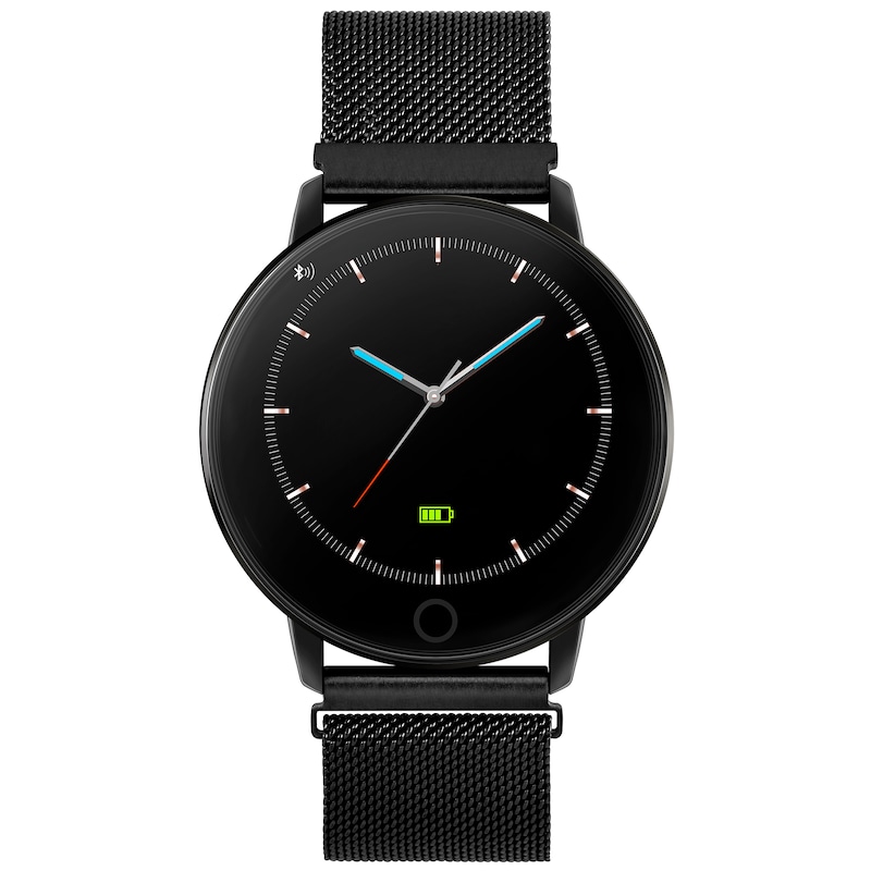 Reflex Active Series 5 Black Mesh Bracelet Smart Watch