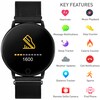 Thumbnail Image 2 of Reflex Active Series 5 Black Mesh Bracelet Smart Watch