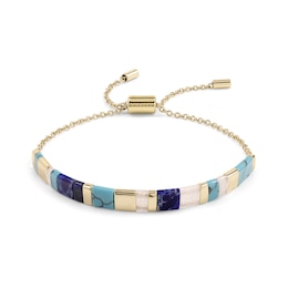 Radley 18ct Gold Plated Brass Semi Precious Stone Friendship Bracelet