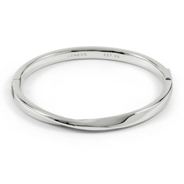 Radley Silver Plated Brass Twist Bangle