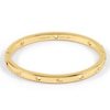 Thumbnail Image 1 of Radley 18ct Pale Gold Plated Brass Cut Out Heart & Dog Bangle