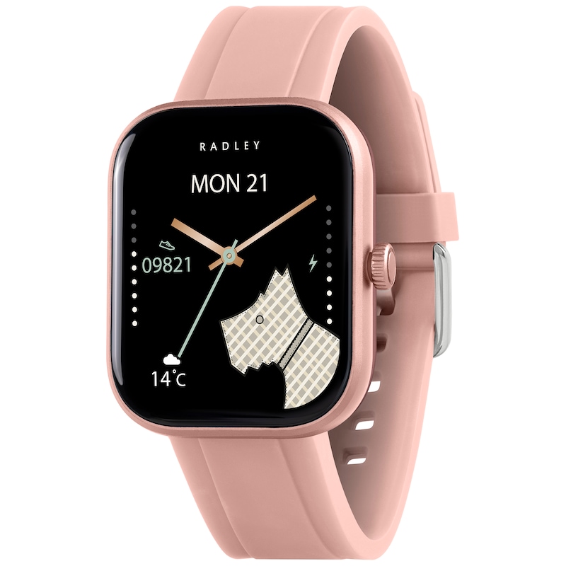 Main Image 1 of Radley Series 55 Interchangeable Dial Carnation Silicone Strap Smartwatch