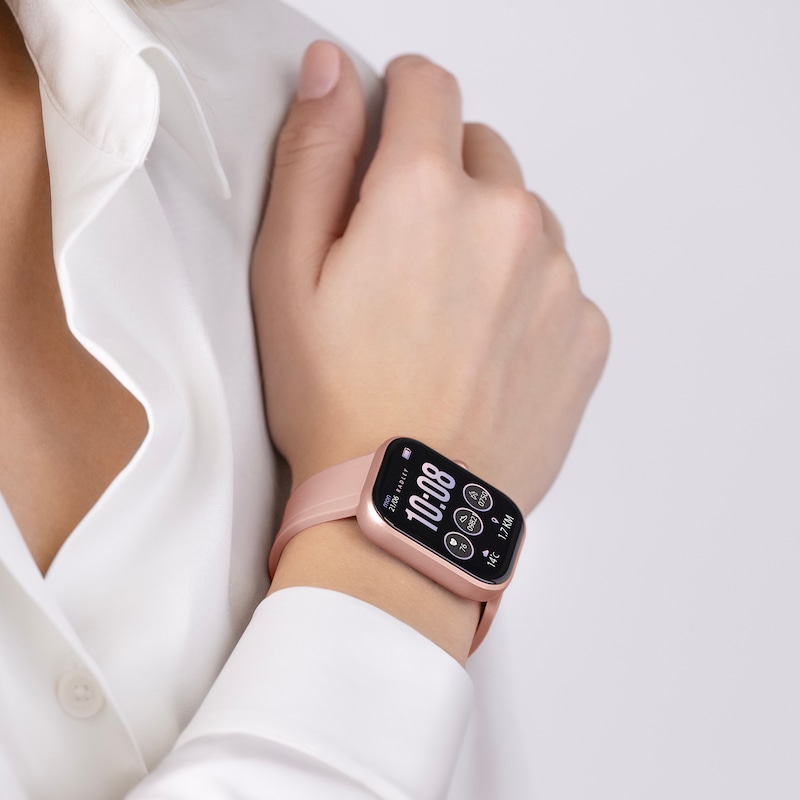Main Image 2 of Radley Series 55 Interchangeable Dial Carnation Silicone Strap Smartwatch