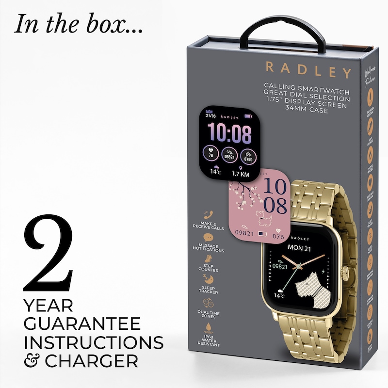 Main Image 5 of Radley Series 56 Interchangeable Dial Stainless Steel Bracelet Smart Watch