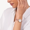 Thumbnail Image 3 of Radley Stone Set Mother Of Pearl Dial Carnation Leather Strap Watch