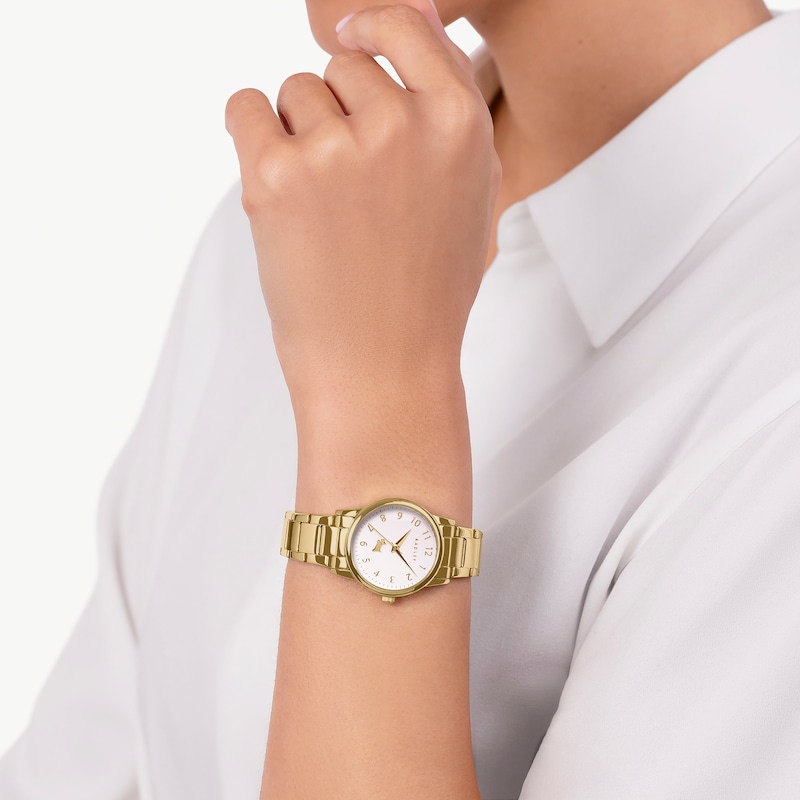 Main Image 3 of Radley White Satin Dial Stainless Steel Bracelet Watch