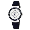 Thumbnail Image 1 of Lorus White Dial Black PU Leather Strap Watch