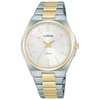 Thumbnail Image 1 of Lorus Women's Heritage White Sunray Dial Two Tone Stainless Steel Bracelet Watch