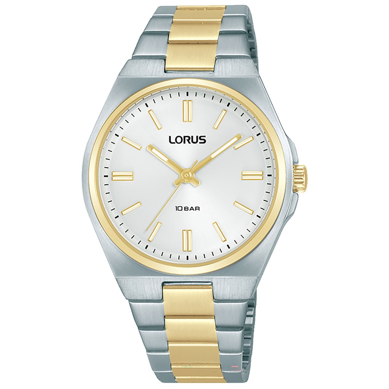 Main Image 1 of Lorus Women's Heritage White Sunray Dial Two Tone Stainless Steel Bracelet Watch