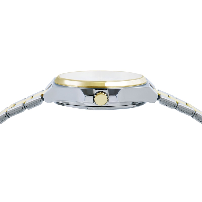 Main Image 4 of Lorus Women's Heritage White Sunray Dial Two Tone Stainless Steel Bracelet Watch