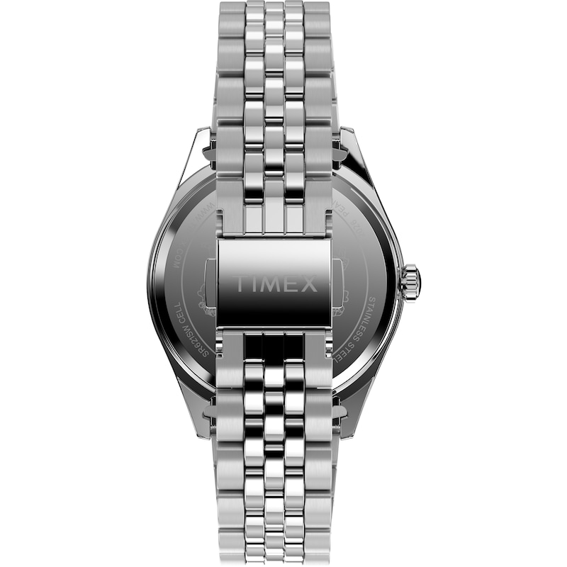 Main Image 3 of Timex Legacy x Peanuts Blue & Pink Flower Dial Stainless Steel Bracelet Watch