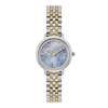 Thumbnail Image 1 of Olivia Burton 28mm Honeycomb Ultra Slim Chalk Blue Dial & Two Tone Stainless Steel Bracelet Watch