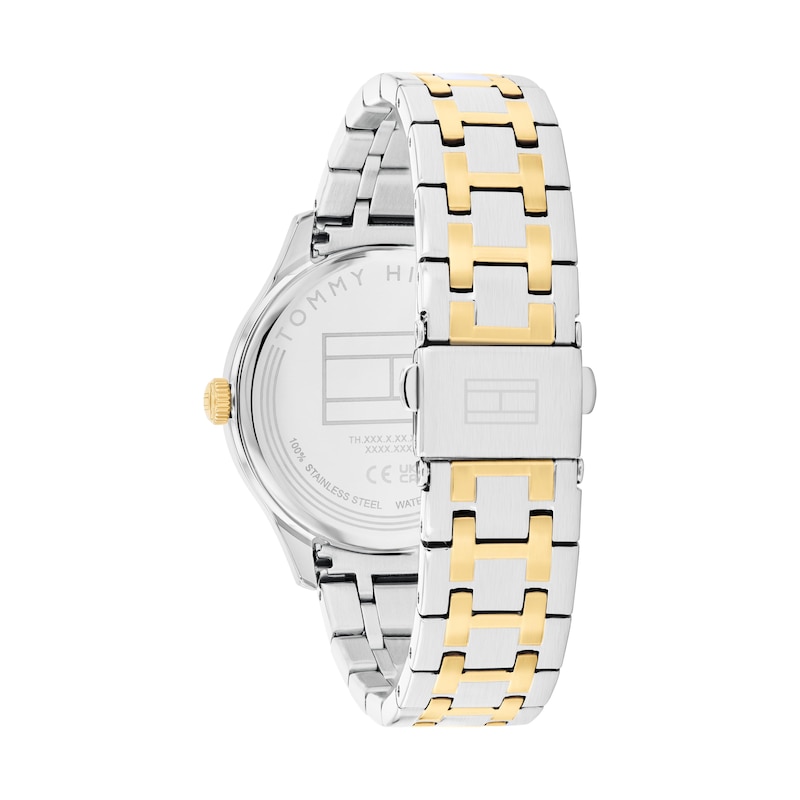 Main Image 3 of Tommy Hilfiger Women's Two Tone Dial & Stainless Steel Bracelet Watch
